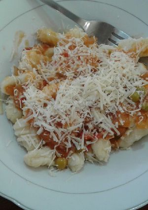 Una foto de Ñoquis de papa caseros