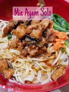 Foto resep Mie Ayam Solo ala Rumahan