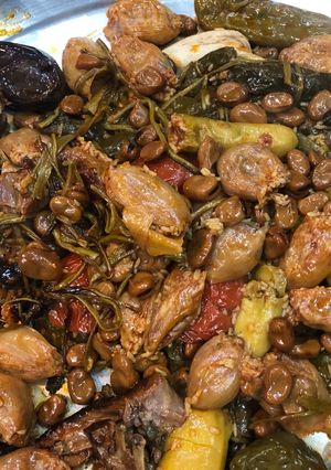 صورة لوصفة الدولمة العراقية والخاصة باهل بغداد