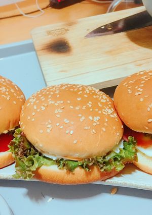 Hình của món HamburgerHem bơ gơ.