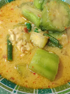 Foto resep Lodeh terong kacang panjang dan tempe