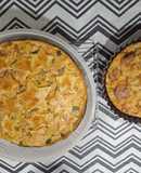 Tarta de zapallitos y pollo!