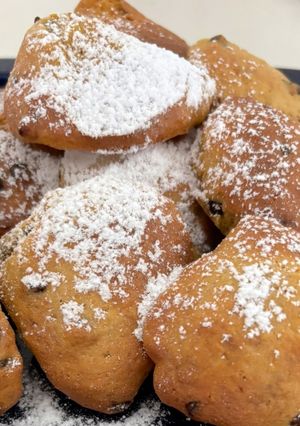Foto principal de Galletas de Calabaza Asada con Pepitas de Chocolateen airfryer