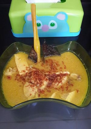 Foto resep Opor Tahu ayam syan syan