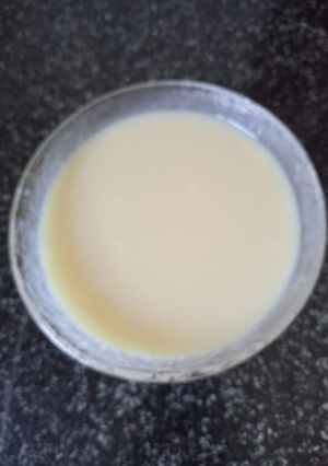 A picture of Homemade Condensed Milk !.