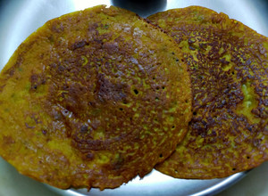 A picture of Besan Chilla (Pudla).