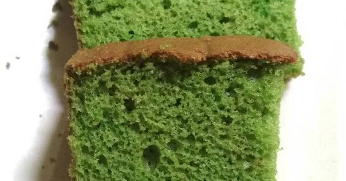 Resep Green tea sponge cake oleh Hayati Nawawi Cookpad