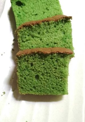 Foto resep Green tea sponge cake