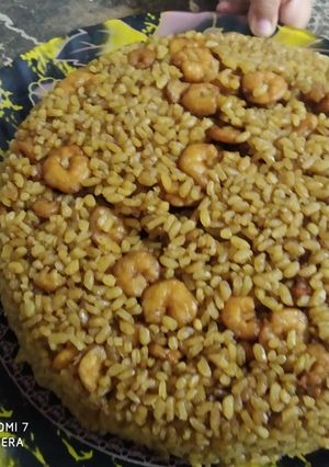صورة لوصفة مدفونه الجمبري ❤️😋
