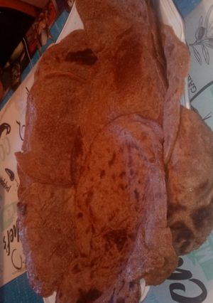 Una foto de Panqueques de plátano