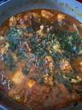Garlic chilli chicken curry