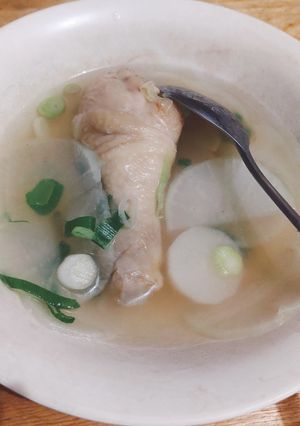 Foto resep Ayam kuah lobak anti pahit