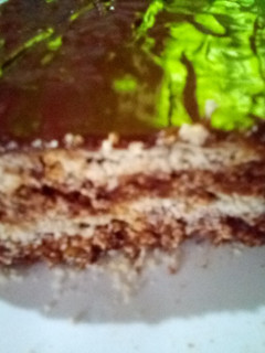 Una foto de Turrón de chocolate navideño