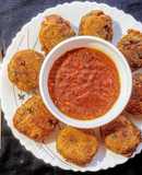 Amaranth Pakora and Soup