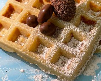 Popular Cuisine Norwegian Waffle Yummy