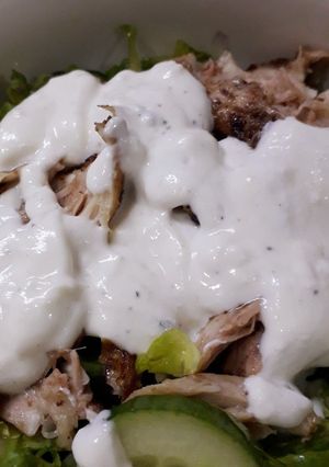 صورة لوصفة وجبة صحيه بالدجاج 🥬