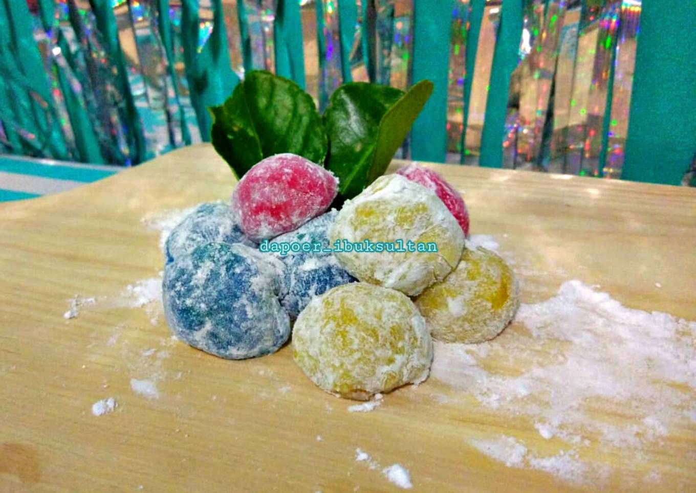 Resep Mochi “rainbow”