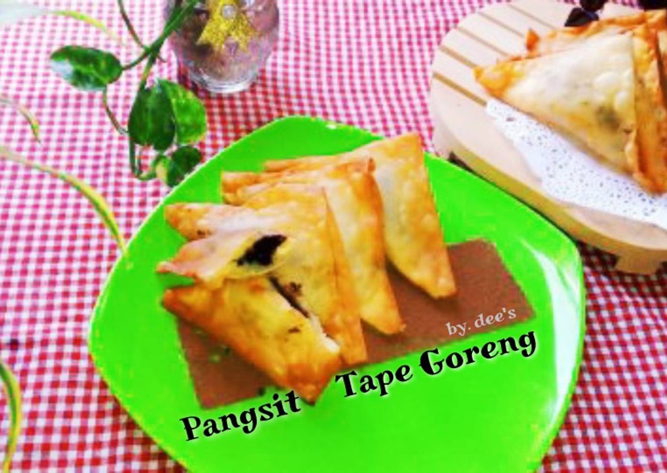 154. Pangsit Tape Goreng