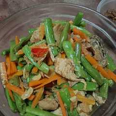 Tumis Buncis Wortel Ayam রেসিপির প্রধান ছবি