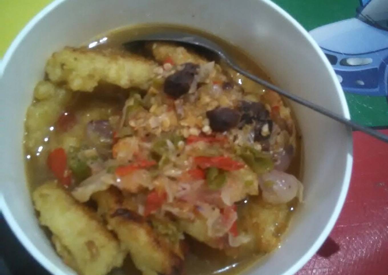 Nasi pedas saus