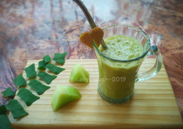 Resep Double Green Juice 🍈 yang Lezat