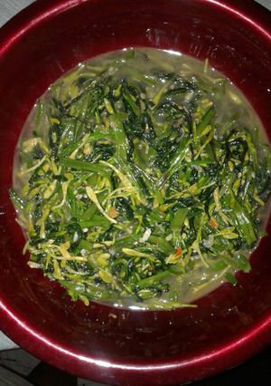 Foto resep Tumis Kangkung bunga pepaya