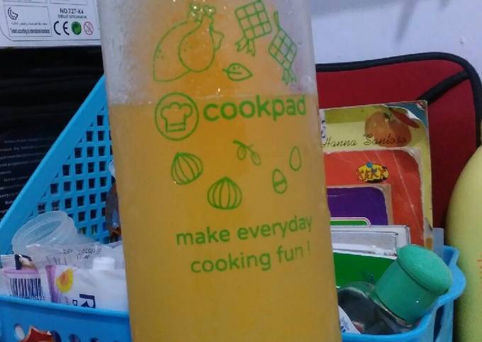 Resep: Es Jeruk Peras Farah Quinn