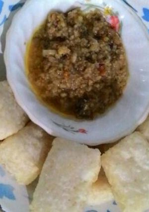 Foto resep Uli nasi aci sambel oncom (uli nasi nya kaya uli ketan kenyal2)