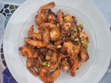 Udang Goreng Saus Telur Asin