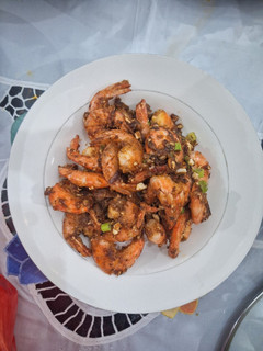 Foto resep Udang Goreng Saus Telur Asin