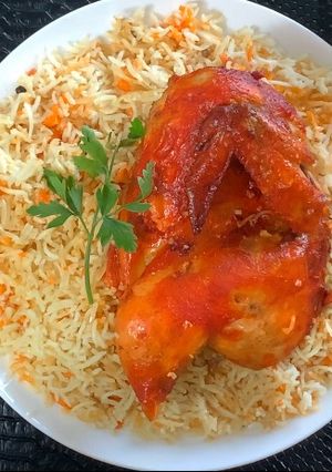 صورة لوصفة مندي الدجاج