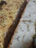 Focaccia ajo, orégano y queso rallado