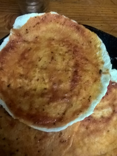 Una foto de Pizza a la sartén