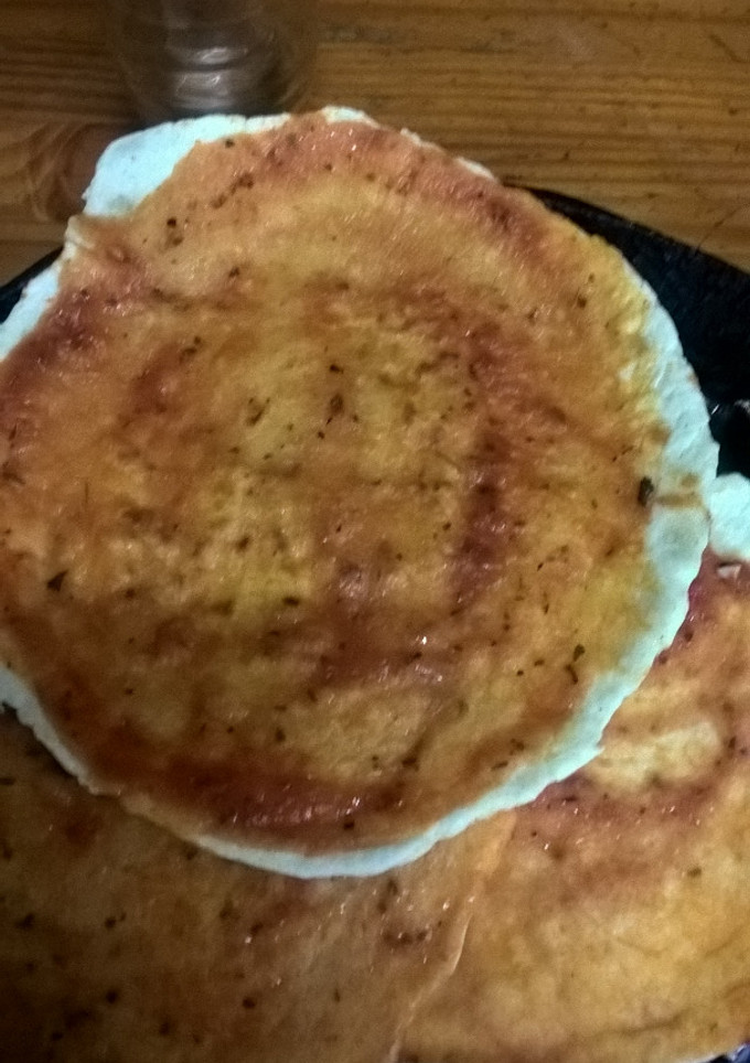 Una foto de Pizza a la sartén