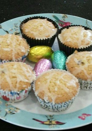 A picture of Orange and Chocolate​ Chip Cupcakes.