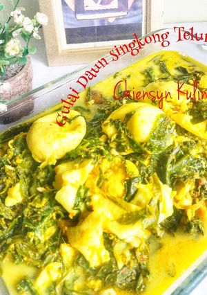 Foto resep Gulai Daun singkong Telur