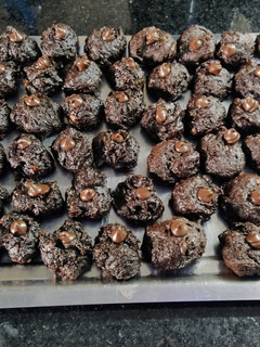 Una foto de Masitas de banana y cacao sin tacc !!!