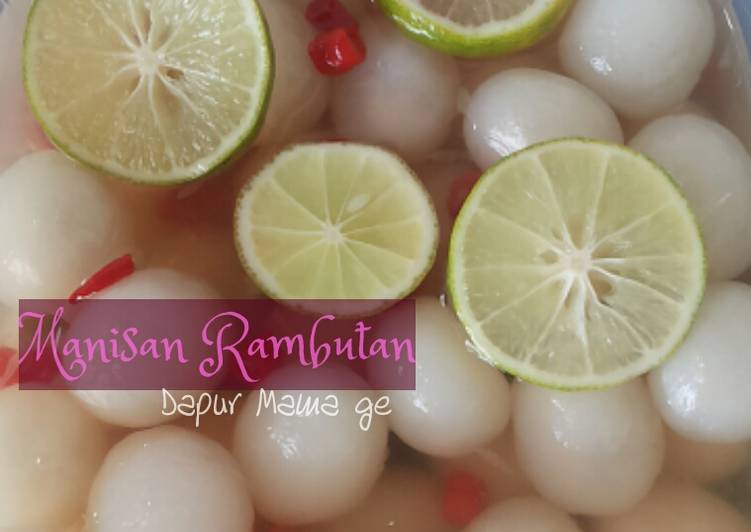 Manisan Rambutan