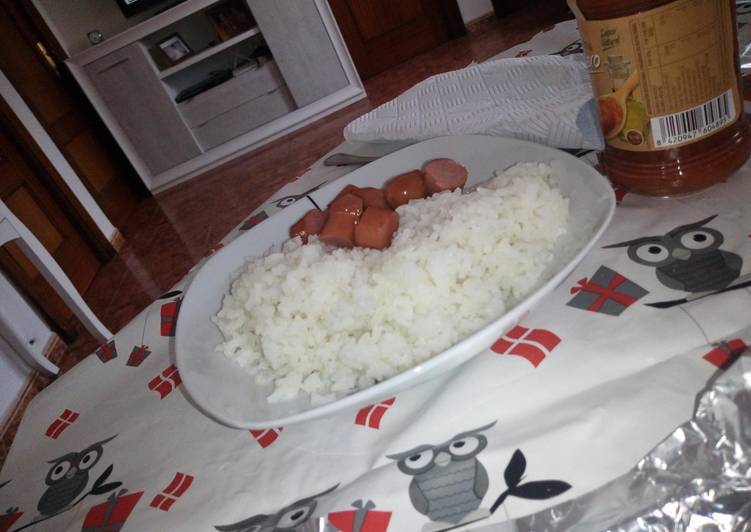 Arroz a la cubana