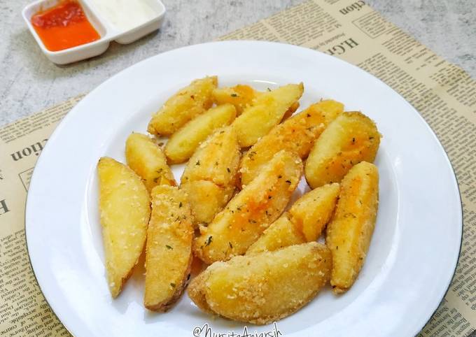 Resep Potato Wedges, Sempurna
