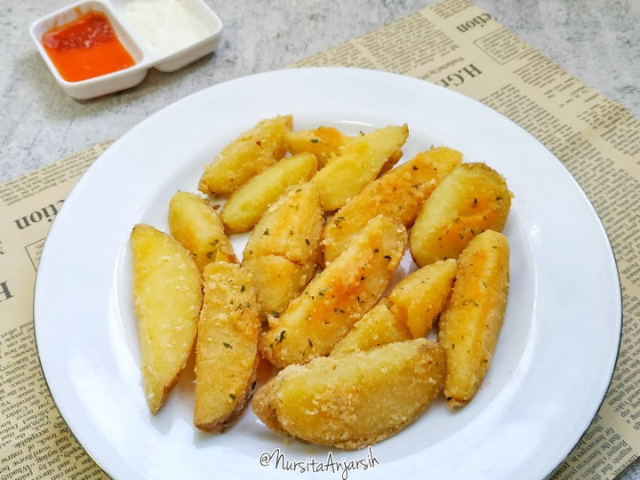 Resep Potato Wedges, Sempurna
