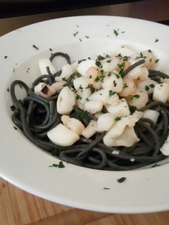 Una foto de Spaghetti nero di seppia