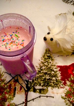 A picture of Cotton Candy Smoothie (Pulipokpo).