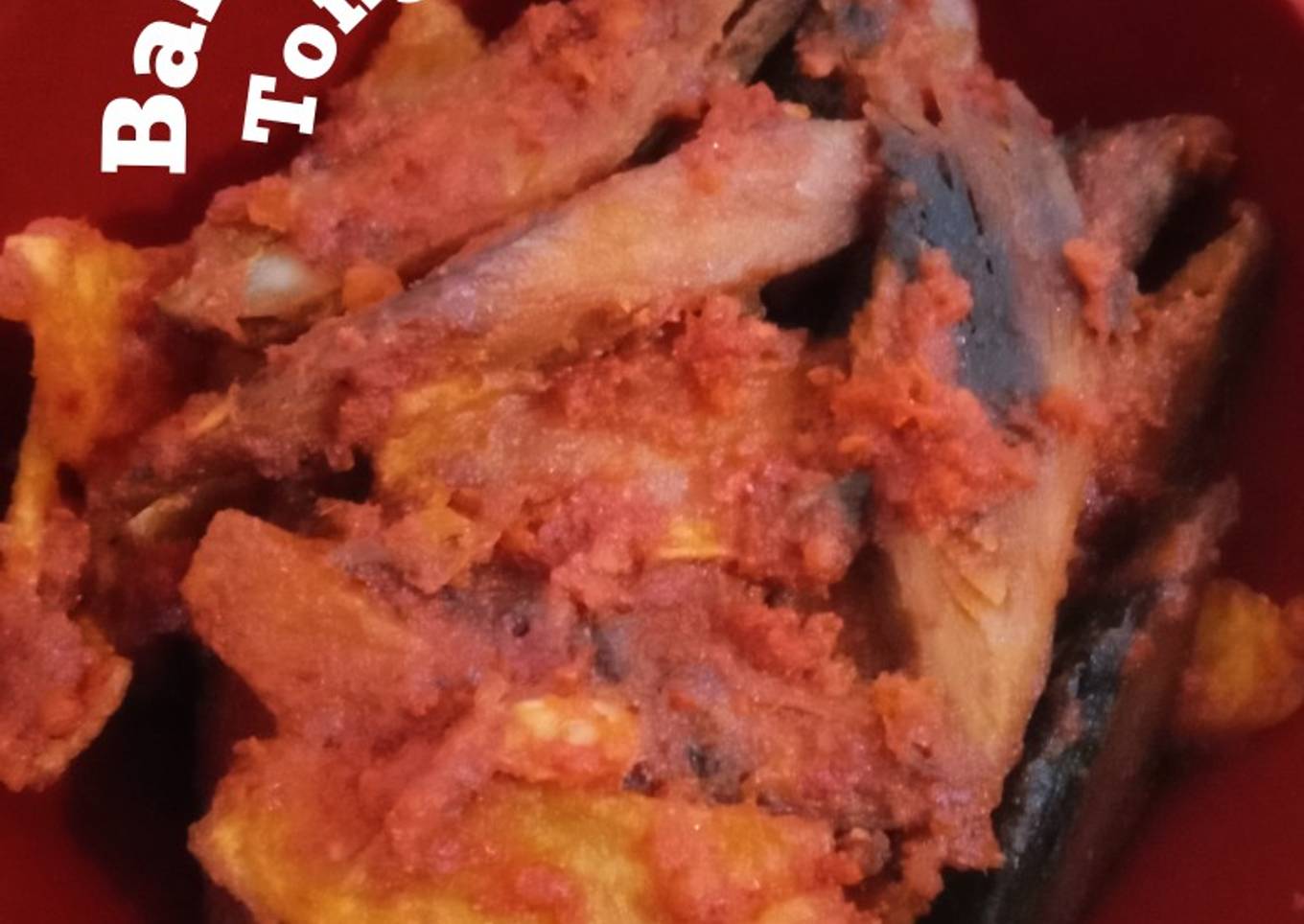 Balado ikan tongkol