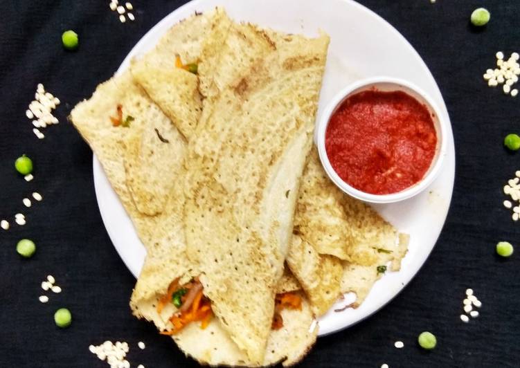 Oats Veg Dosa