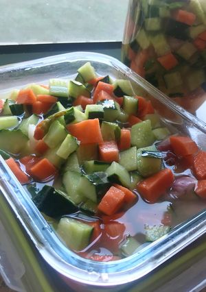 Foto resep Acar mentimun wortel