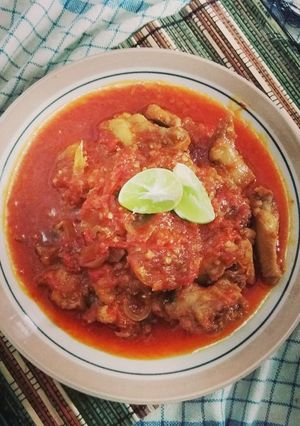Foto resep Pedesan tulang ayam #pedesEndeus #cookpadcommunity_tangerang