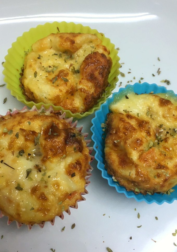 Una foto de Muffins salados sin gluten