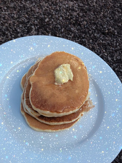 A picture of Fluffy pancake recipe 🥞.
