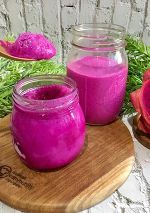 Foto resep Sorbet Yogurt Buah Naga